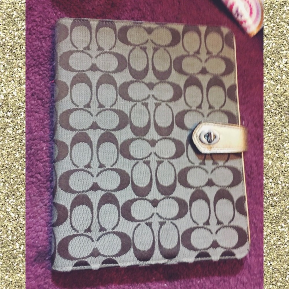 Coach iPad Case
